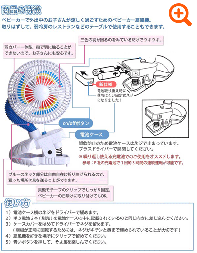 ピンホイールファン特徴画像